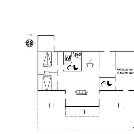 Human - 10-5km From The Sea By Interhome Oksbøl